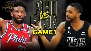 Philadelphia 76ers vs Brooklyn Nets Game 1 Full Highlights | 2023 ECR1 | FreeDawkins