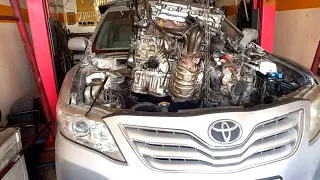 Toyota camry Engine replacement | 2AR Engine remove | Easy car solution