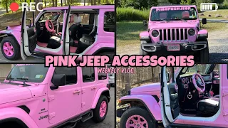 AMAZON JEEP WRANGLER INTERIOR ACCESSORIES JL (PINK)