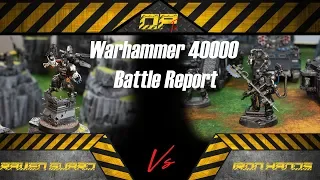 Warhammer 40,000 Battle Report- Raven Guard vs Iron Hands *New Supplements!*