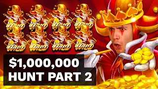 $1000000 BONUS HUNT OPENING - Part 2 🎰 92 Slot Bonuses - Floating Dragon & Jammin' Jars 2