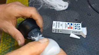 Japon yapıştırıcısı ve iplik üstübü mucizesi | Super glue and the miracle of cotton