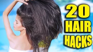 20 HAIR HACKS Every Girl Should Know 💋