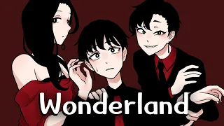 자캐로 wonderland meme 도 해보았다!