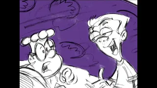 Jimmy Neutron: "Raise the Oozy Scab" Storyboard/Animatic (2002)