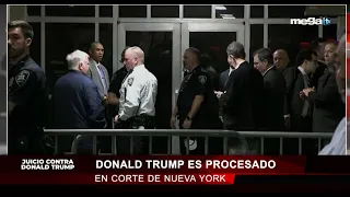 Cobertura Especial 04-04-23 Donald Trump es procesado en corte de Nueva York