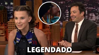 MILLIE BOBBY BROWN SOBRE O BEIJO DE MIKE E ELEVEN NA 2° TEMPORADA