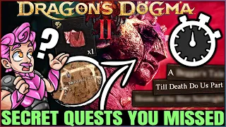 Dragon's Dogma 2 - WARNING: 8 Secret MISSABLE Quests You NEED to Do - Secret Endings & Quest Guide!