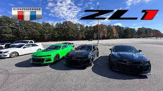 CAMARO ZL1 AND SCATPACKS TAKEOVER ATLANTA ROADS (POV)😱