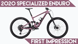 2020 Specialized Enduro: First Impression Trestle Bike Park Rich Drew