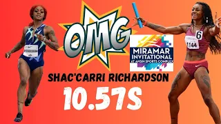 TO EARLY TO CALL 10.57  OMG!!! SHACARRI RICHARDSON SHE'S  BACK