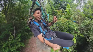 World's Longest Zipline Coaster @ Escape Park Penang !