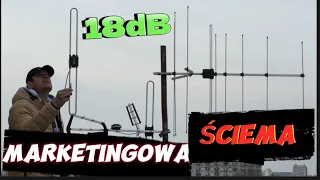 MARKETINGOWA ŚCIEMA, testy anten MUX8 PION, najmocniejsza antena VHF? Sprawdzam zysk, konkurs XMUX