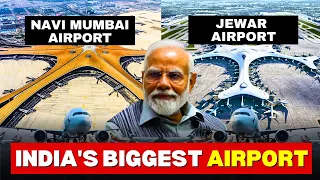 Two Biggest Airport In India | Navi Mumbai International Airport | Noida International Airport