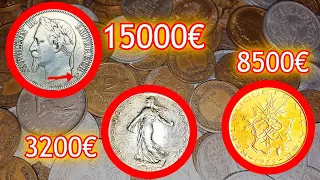 12 Monnaies Françaises EXTREMEMENT CHÈRES !!! (Vous en AVEZ peut-être !)