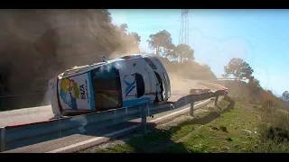 RALLY CRASH       Hill Climb Crash Mitsubishi EVO IX Subida a Estepona 2016