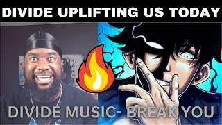 MOTIVATIONAL DIVIDE ENTERS | Sung Jin Woo Song | "Break You" | Divide Music (REACTION)