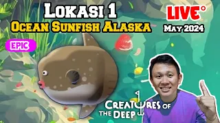 Perjuangan Memancing Ocean Sunfish Alaska  Spot 1 - Creatures of the Deep: Fishing