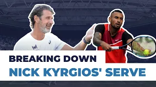 Nick Kyrgios' serve analysis