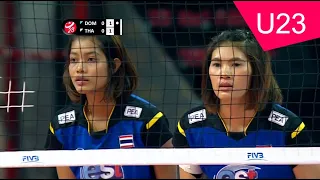 (เพียว + เตย) สุดมันส์ !! ไทย - สาธารณรัฐโดมินิกัน วอลเลย์บอล U23 ชิงแชมป์โลก 2015