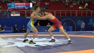 Qual. GR - 60 kg: M. MAMMADOV (AZE) v. K. SULAIMANOV (KGZ)