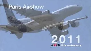10 years at the Paris Air Show for the A380