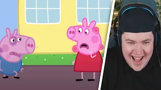 Cold Challenge - Fat Peppa and Roblox Piggy (Animation) | REAKTION