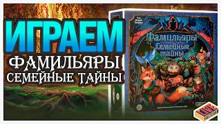 Играем в настольную игру Фамильяры Семейные Тайны