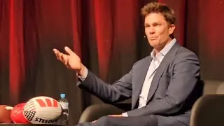 Tom Brady 🏈 telling this cool story of how he got Michael Jordan's 🏀 Jordans 👟 😜 FROM GOAT TO GOAT🏆