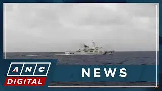 Coast Guard confirms Chinese vessels blocked, shadowed PH ships off Ayungin shoal | ANC