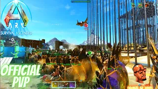The Destruction Of Bawls Carno Island | Ark Survival Ascended Official PVP