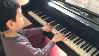 We Three Kings - 5 Year Old Christmas Piano Solo