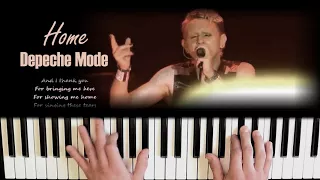 Depeche Mode Home Easy Piano Cover