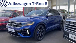 🎥2023 VW T-Roc R (221kw / 296hp) Lapiz Blue | 4K Walkaround, Interior, Exterior