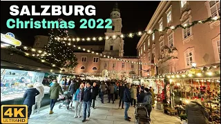 Salzburg,  Christmas 2022 | Walking Tour