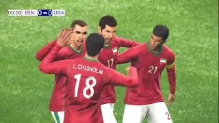 Iran vs Usa - FIFA World Cup Qatar 2022 | Watch Along & PES 2021 Gameplay simulation