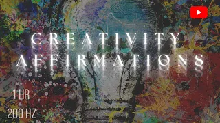 1Hr Creativity Activating Affirmations~ (Subconscious Mind Programming...)