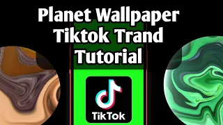 Planet Wallpaper TikTok Trend | How to do the planet Wallpaper Trend |Tiktok Trend Tutorial 2022