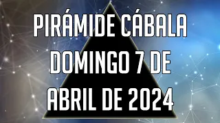 ☀️ Pirámide Cábala para el Domingo 7 de Abril de 2024 - Lotería de Panamá