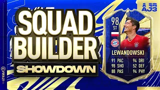 Fifa 21 Squad Builder Showdown!!! TEAM OF THE YEAR LEWANDOWSKI!!