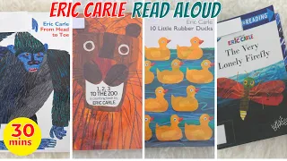 More Eric Carle Read Aloud Books Compilation | Learning Videos for Toddlers | Learn Animal Names