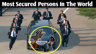 Top 6 Most Secured Persons in The World | Highly Guarded People | most security person in the world