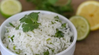 CILANTRO LIME RICE | How To Make Cilantro Lime Rice | SyS