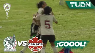 ¡Voltereta! ¡GOOL de México! | México 2-1 Canadá | Revelations Cup Femenil 2022 | TUDN