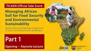 TICAD8 Official Side Event: Managing African Soil for Food Security and Environmental Sustainability