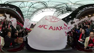 Ajax vs Spurs - Champions League semis - Flags at the stadium in 360