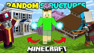 Minecraft But Random Structures Spawn Every Minute in Urdu & Hindi | Inner Gamerz