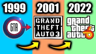 EVOLUTION of the Grand Theft Auto LOGO (1997-2019)