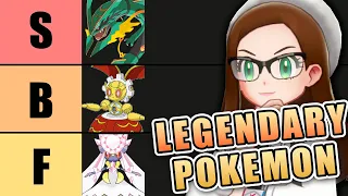 Competitive Pokemon Player Ranks Every LEGENDARY POKEMON