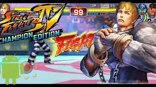Street fighter IV Champion Edition Cody Arcade Android(1080p HD)
